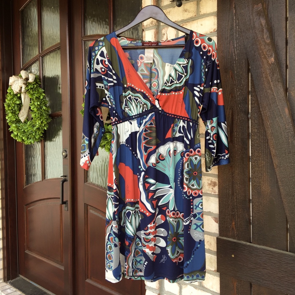 Baby Phat, Geometric Design Dress